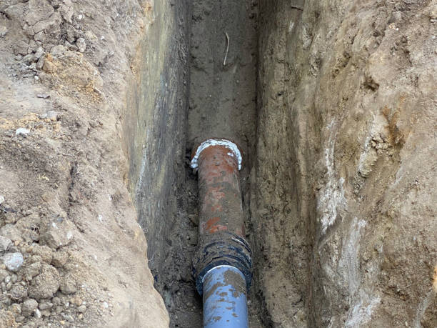 Water damage restoration process in Obetz, OH